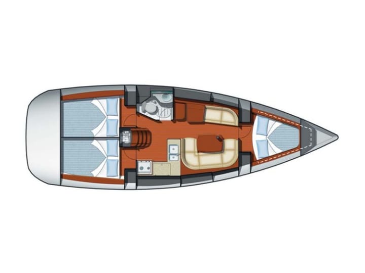Lavrion 10.94 m Voor Charter Zeilboot - #25561 - 9