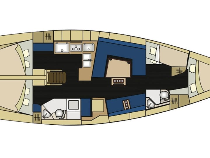 Op maat gemaakt Zeilboot (2012) voor Charter - Palaio Faliro - Athene | #25590 - 18