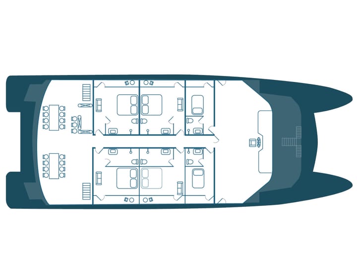 Custom Made Catamaran (2011) for Charter - Puerto Baquerizo Moreno | #25599 - 12