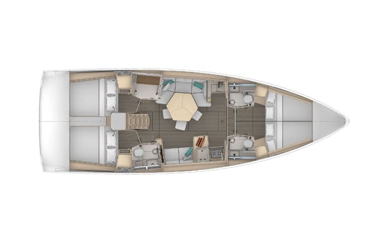 Marmaris 13.91 m Voor Charter Zeilboot - #25669 - 25