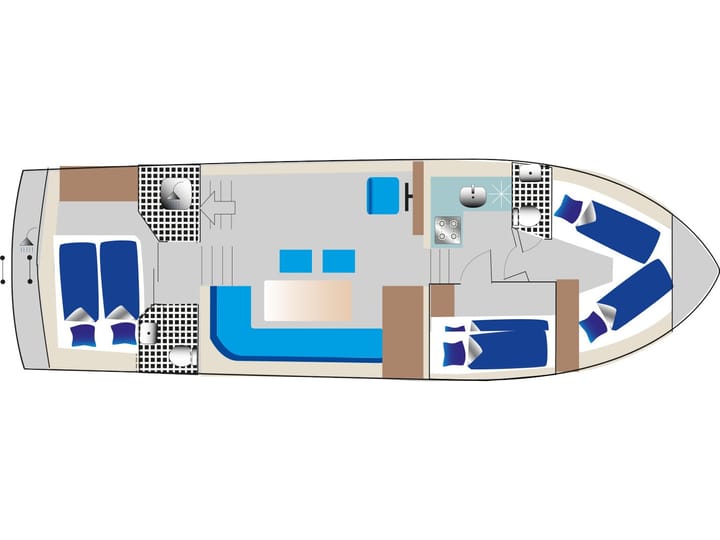 Op maat gemaakt Motorboot (2000) voor Charter - Rechlin | #25697 - 5
