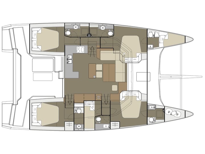 Dufour Catamaran 48 Kiralık Katamaran (2026) - Piraeus | #25794 - 4