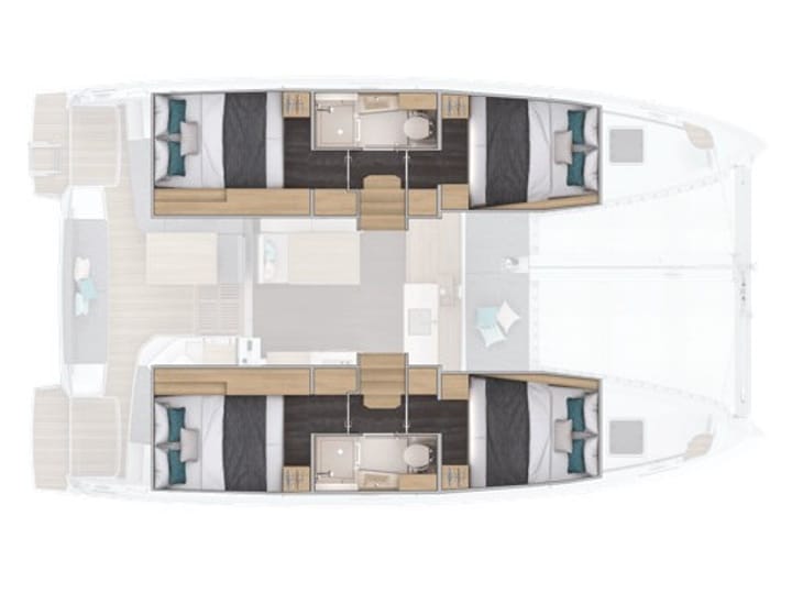 Catamaran Lagoon 38 (2026) pour Charter - Ajaccio | #25828 - 9