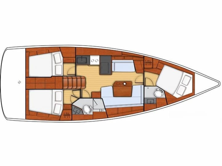 Voilier Beneteau Oceanis 41.1 (2017) pour Charter - Prévéza | #25835 - 10