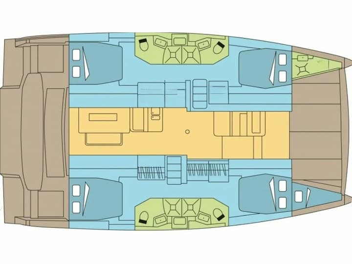 Catamaran Bali 4.6 (2021) pour Charter - Fethiye | #25841 - 25