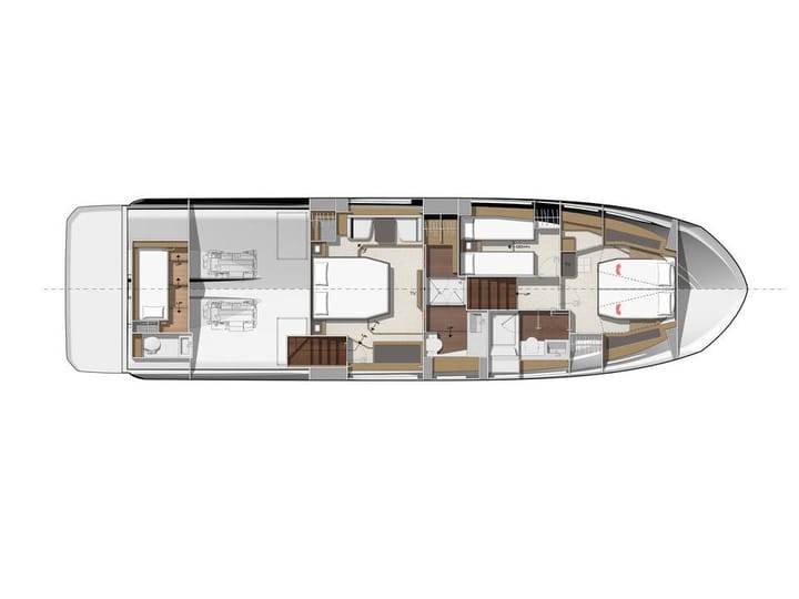 Motoryacht Prestige 520 Fly (2024) für Charter - Podstrana | #25859 - 19