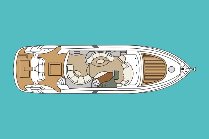  Yate a motor Aicon 56 (2007) para Charter - Podstrana | #25903 - 13