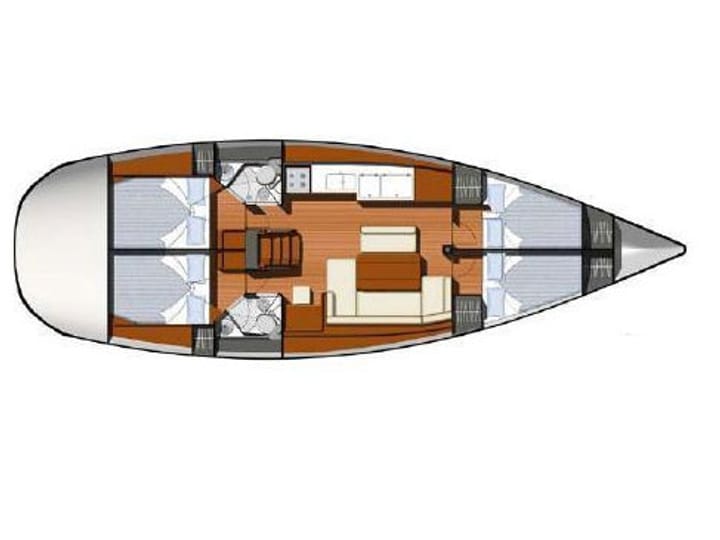 Atenas 13.75 m Para Charter Velero - #2596 - 3