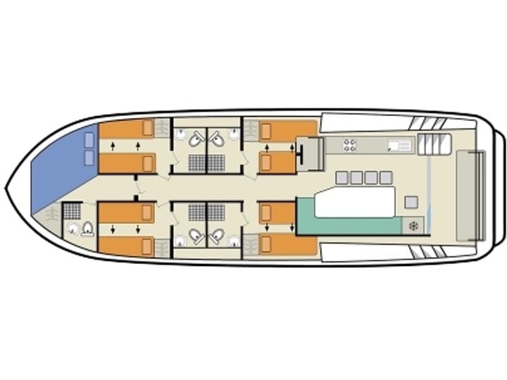 Motorboat Horizon 55 (2018) for Charter - Boofzheim | #26758 - 4