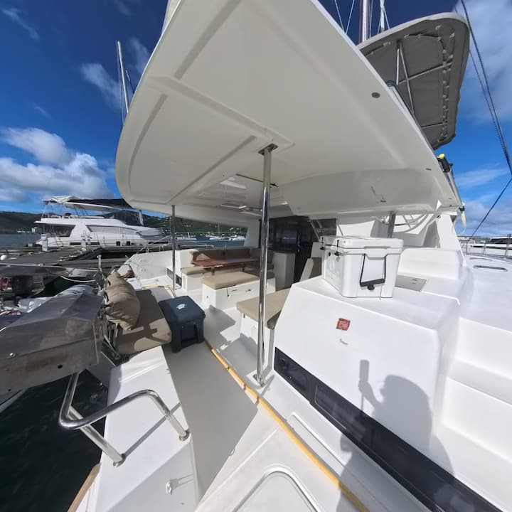  Catamaran Fountaine Pajot Helia 44 Evolution (2018) voor Charter - Road Town | #26961 - 24