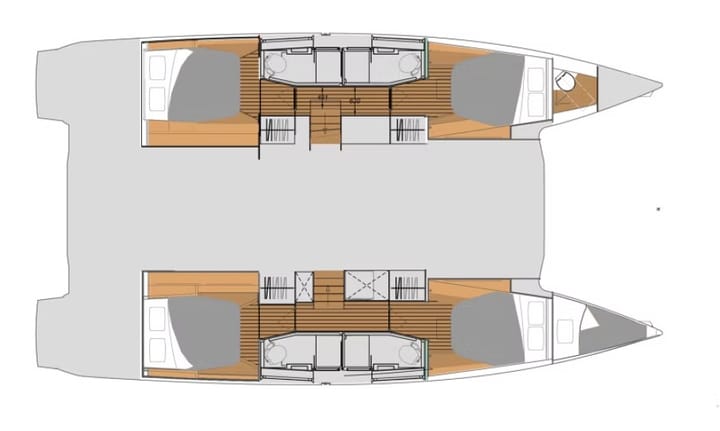 Katamaran Fountaine Pajot Elba 45 (2023) für Charter - Road Town | #26963 - 3