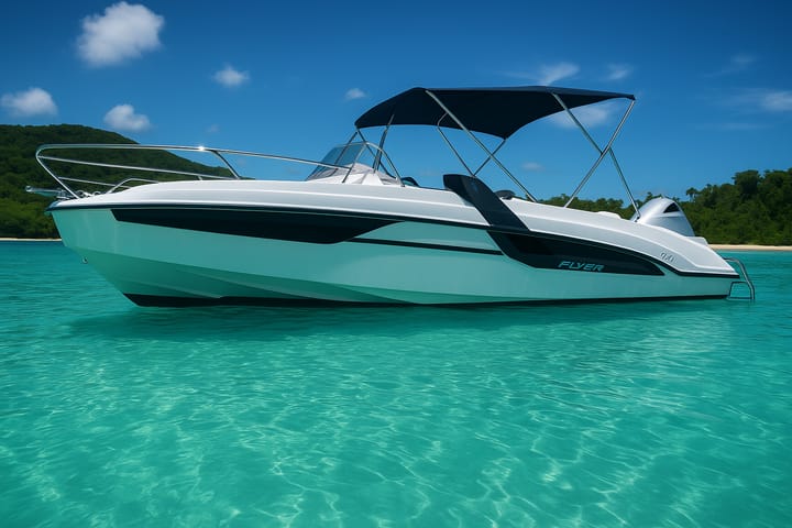 Cannes 7.66 m Für Charter Motoryacht — #27045 - 1