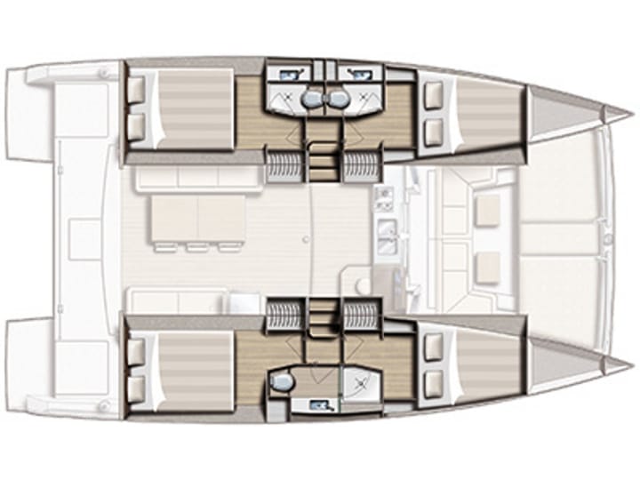 Catamaran Bali  4.0 (2017) for Charter - Zadar | #2708 - 3