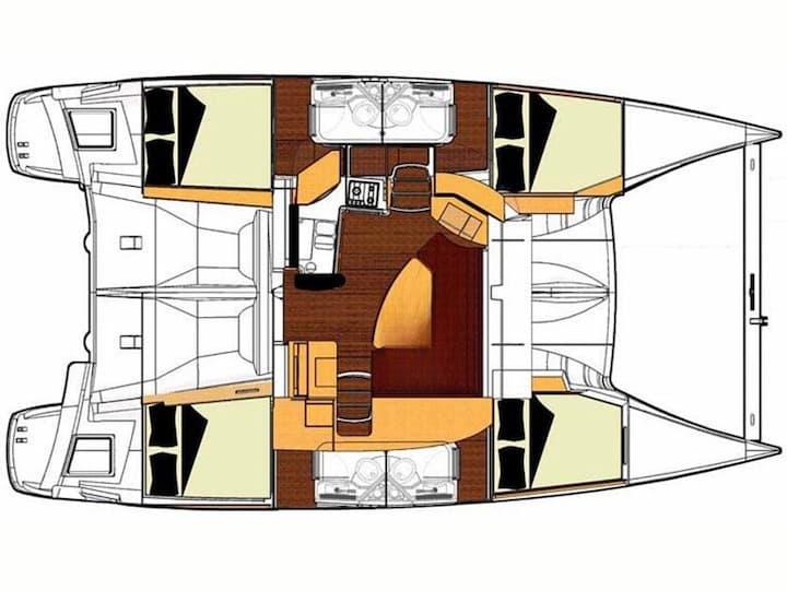  Catamarano Lipari 41 (2013) per Noleggio, overcloccabile Isole San Blas | #27168 - 34