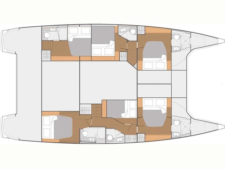 Op maat gemaakt Catamaran (2014) voor Charter - St. George's | #27175 - 18