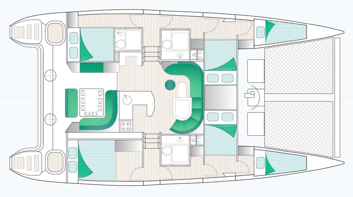 Catamaran Nautitech 47 (2024) pour Charter - Vila Franca do Campo | #27182 - 11