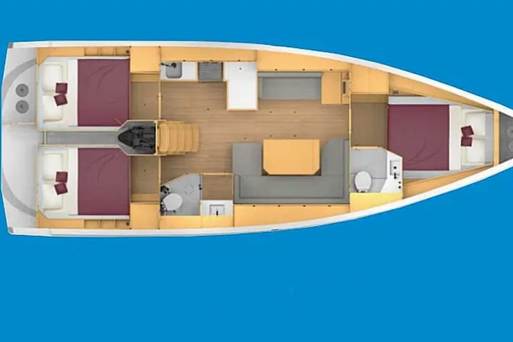 Sailboat Bavaria  42 Cruiser (2025) for Charter - Fethiye | #27189 - 21