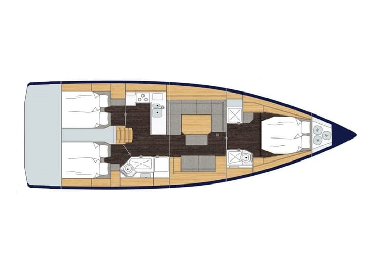 Marmaris 13.94 m Per noleggio Barca a vela - #27252 - 8