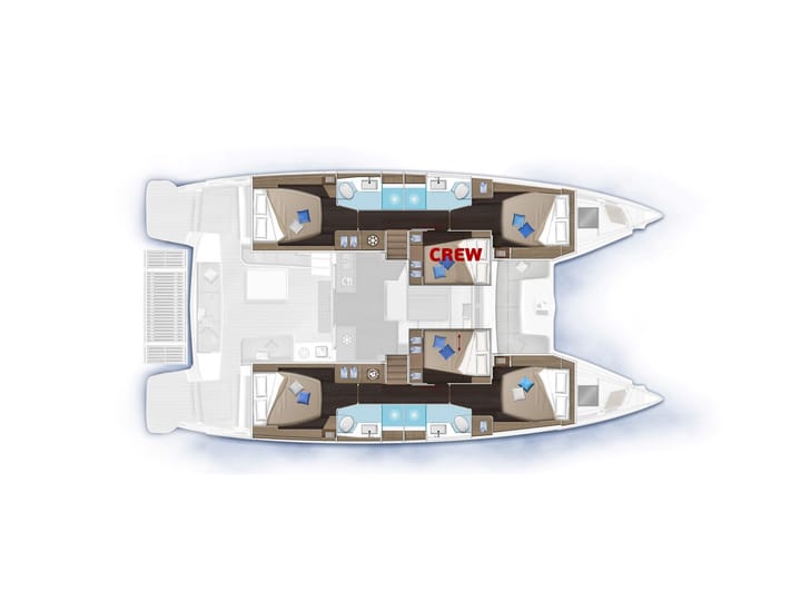 Catamaran Lagoon 51 (2024) for Charter - Athens | #27288 - 22