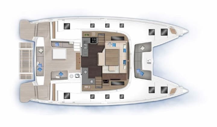  Catamarán Lagoon 51 (2024) para Charter - Atenas | #27288 - 20