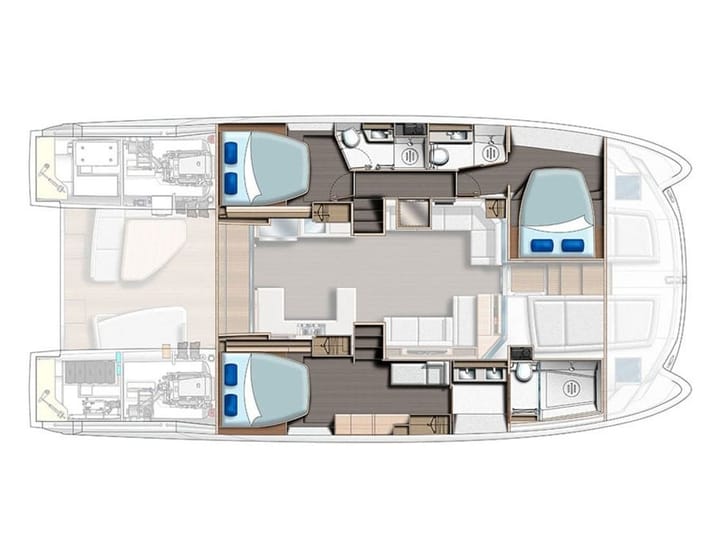 Catamaran Leopard 53 PowerCat (2020) for Charter - Mahe, Victoria | #27359 - 16