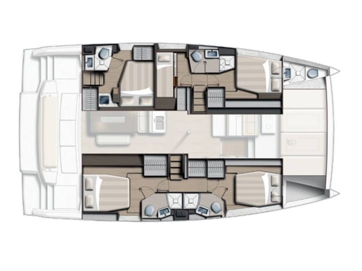  Catamaran Bali 4.6 (2026) voor Charter - Fethiye | #27410 - 15