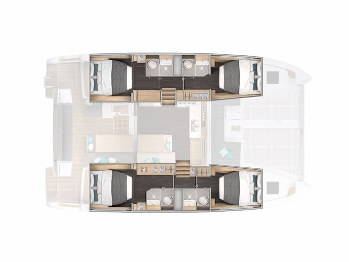  Catamarán Lagoon 43 (2026) para Charter - Kaštel Gomilica | #27415 - 18