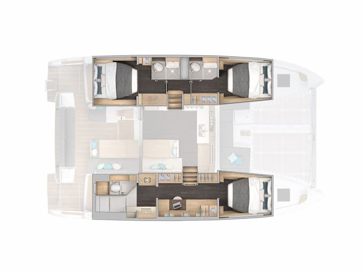  Catamarán Lagoon 43 (2026) para Charter - Kaštel Gomilica | #27420 - 9