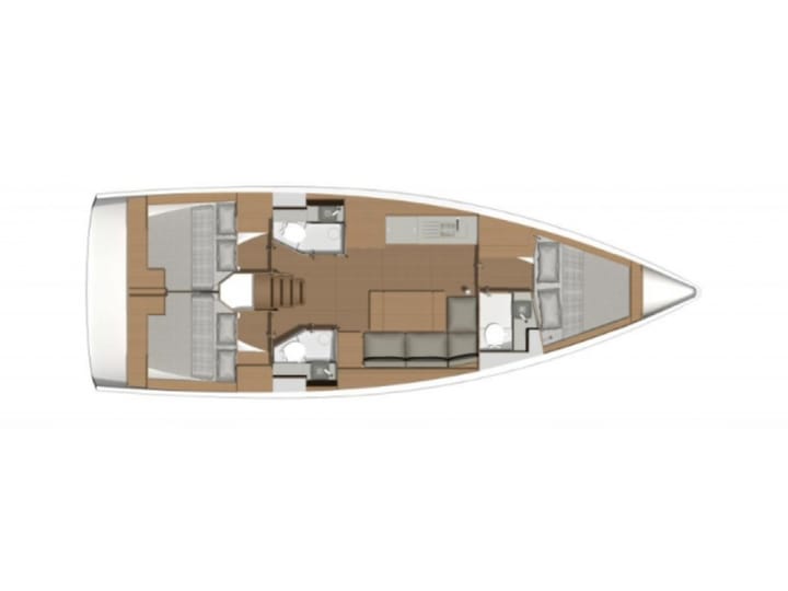  Velero Dufour  390 Grand Large (2021) para Charter - Sívota | #27455 - 3