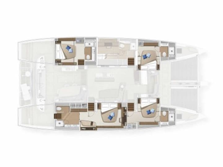  Catamarán Lagoon Sixty 5 (2024) para Charter - Kaštel Gomilica | #27503 - 7