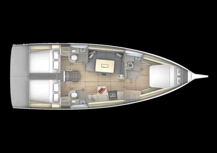  Velero Dufour 41 (2024) para Charter - Gocek | #27573 - 14