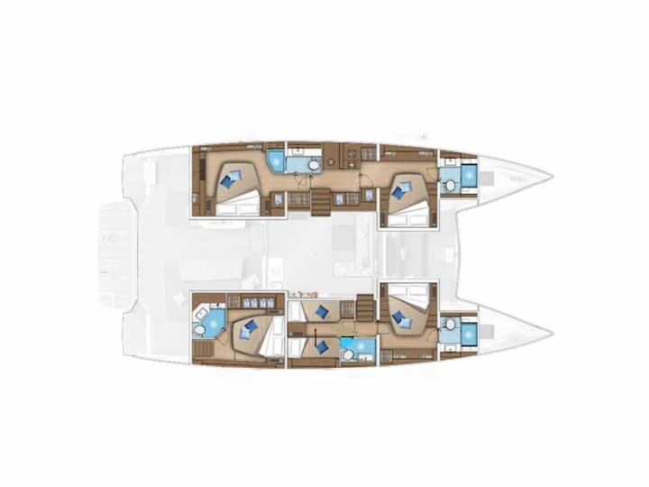 Sailboat Lagoon 55 (2023) for Charter - Kaštel Gomilica | #27798 - 11