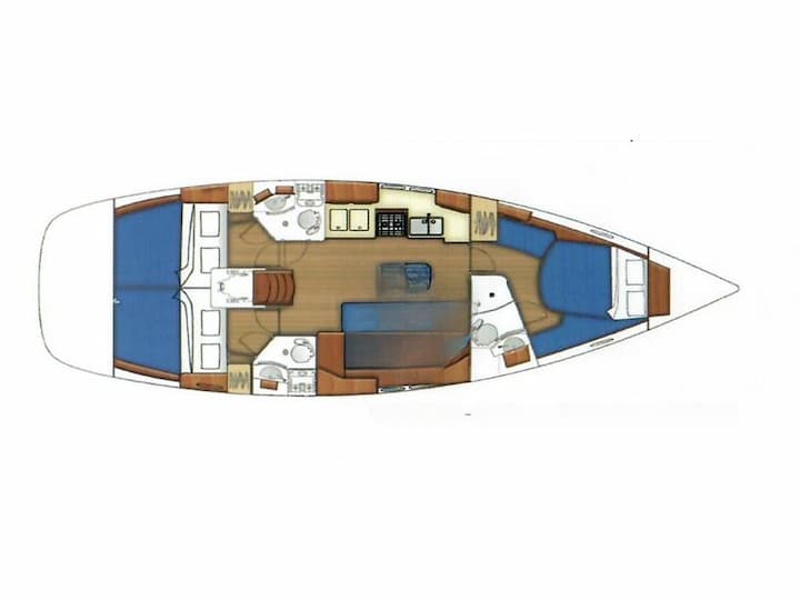 Voilier Beneteau Oceanis 423 C (2007) pour Charter - Harstad | #27825 - 3