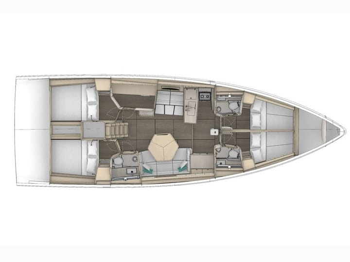 Sailboat Dufour 48 (2026) for Charter - Procida | #27872 - 9