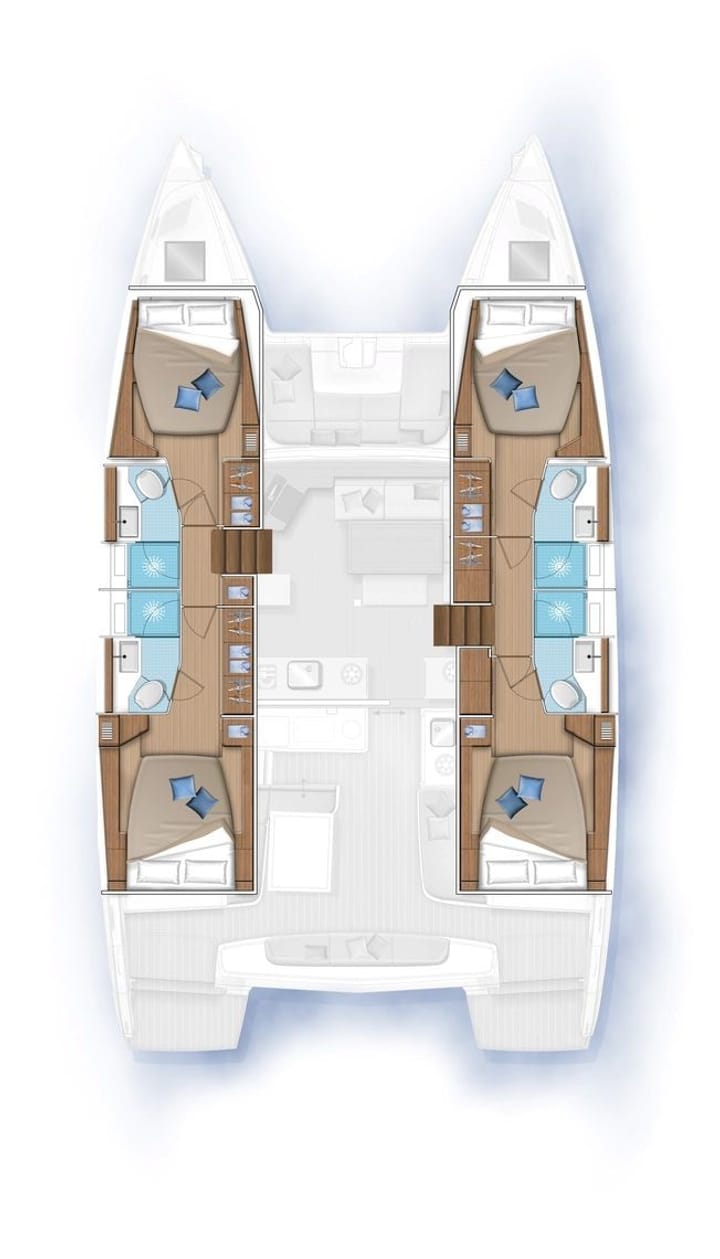 Katamaran Lagoon  46  (2024) für Charter - Göcek | #27989 - 14