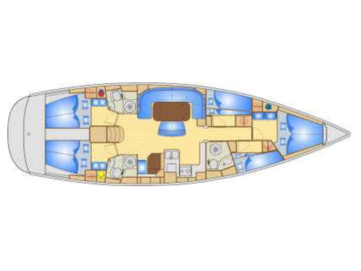 Voilier Bavaria  Cruiser 50 (2008) pour Charter - Kalkara | #2813 - 21