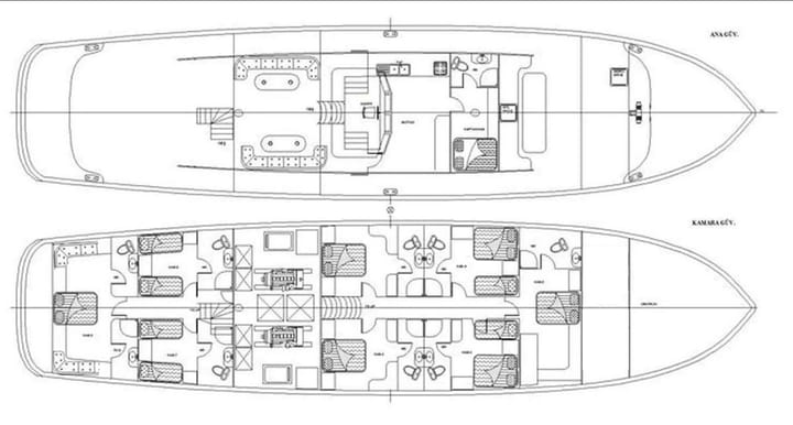 Custom Made Gulet (2007) for Charter - Marmaris | #28185 - 27