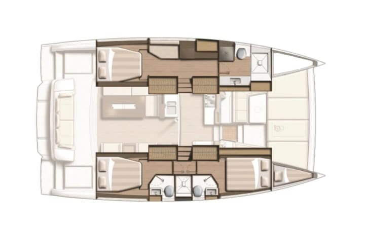  Catamaran Bali 4.2 Open Space (2023) voor Charter - Orhaniye | #28201 - 19