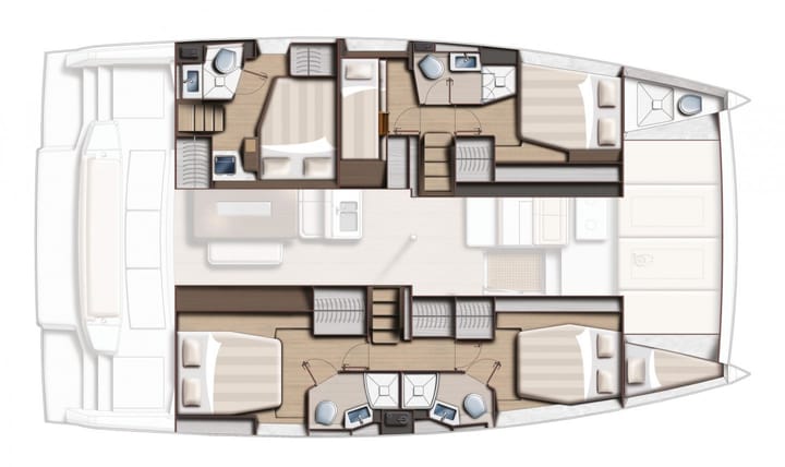 Bali 4.6 Kiralık Katamaran (2025) - Bodrum | #28540 - 34