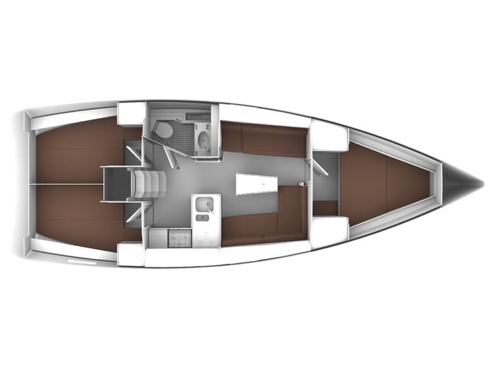 Furnari 11.3 m Per noleggio Barca a vela - #3073 - 8