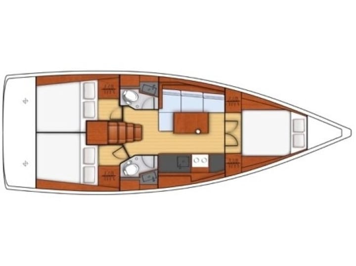 Beneteau Oceanis 38.1 Kiralık Yelkenli (2018) - Pula | #3569 - 12