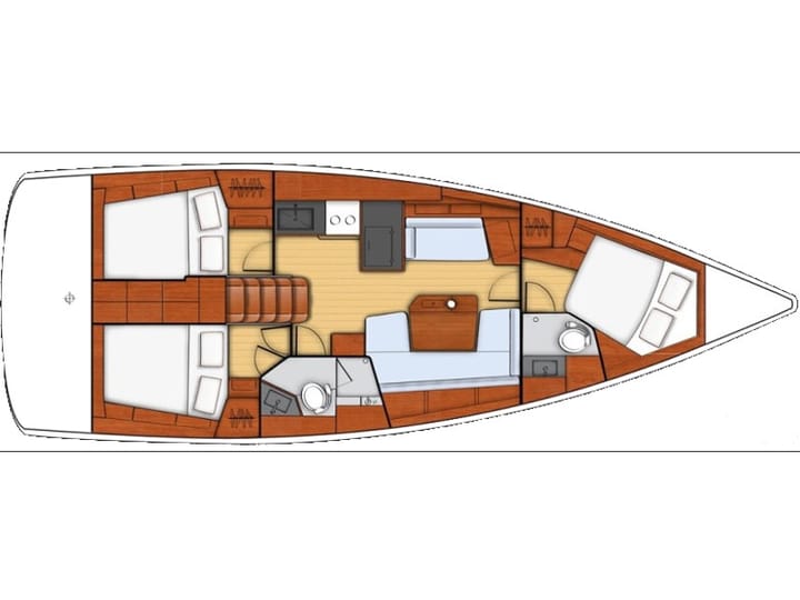Segelboot Beneteau Oceanis 41.1 (2018) für Charter - Medulin | #3583 - 18
