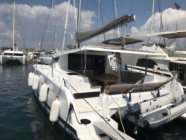Catamaran Fountaine Pajot Lucia 40 (2018) for Charter - Athens | #3660 - 1