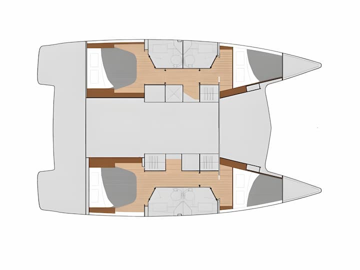 Catamaran Fountaine Pajot Lucia 40 (2018) for Charter - Athens | #3660 - 2