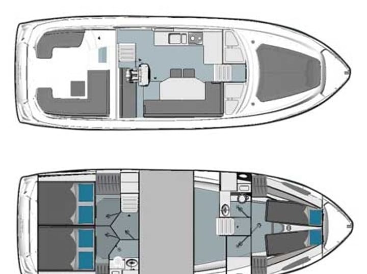 Motorboat Bavaria E40 Fly (2018) for Charter - Biograd | #3803 - 9