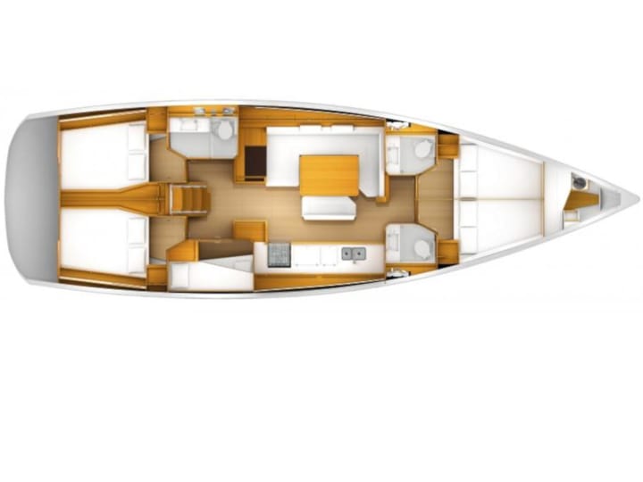 Sailboat Jeanneau Sun Odyssey 519 (2016) for Charter - Athens | #3888 - 9
