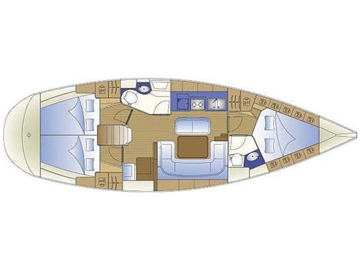 Sailboat Bavaria  41 (2004) for Charter - Corfu | #4008 - 6