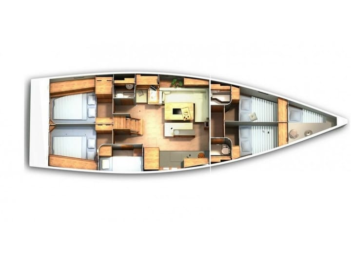 Volos 14.85 m Für Charter Segelboot — #4150 - 16