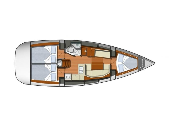 Jeanneau Sun Odyssey 36i Kiralık Yelkenli (2010) - Atina | #4157 - 16