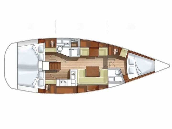Kos 12.1 m Para Charter Velero - #4195 - 19